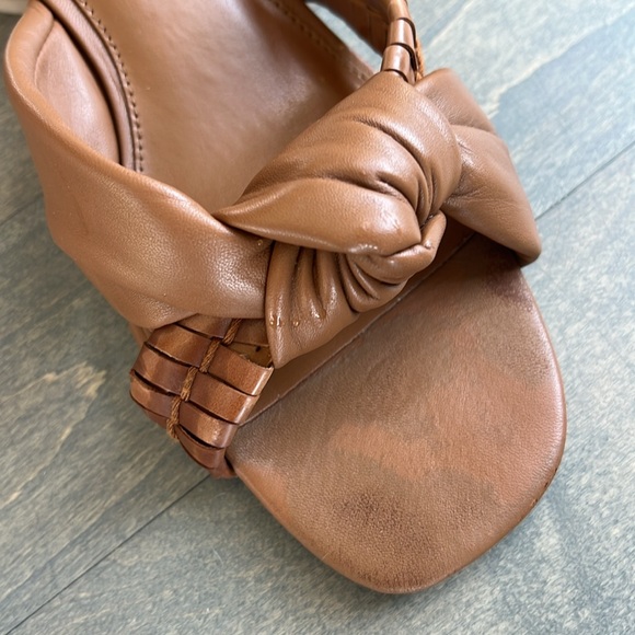 Vince Camuto Leana Slide Sandals in Barn Brown - Picture 4 of 8